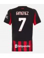 AC Milan Santiago Gimenez #7 Zenski Domaci Dres 2025-26 Kratak Rukavima AC Milan Santiago Gimenez #7 Zenski Domaci Dres 2025-26 Kratak Rukavima